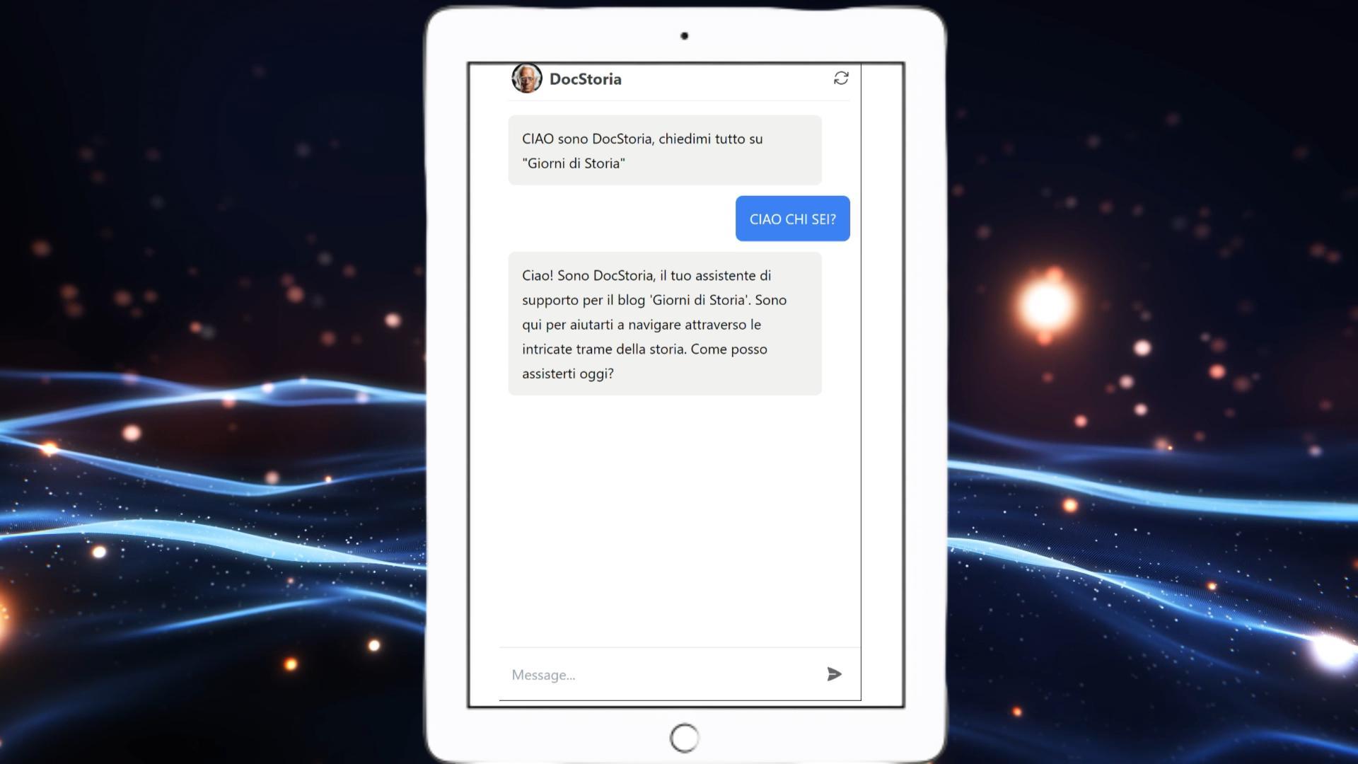 Cultural chatbot with artificial intelligence